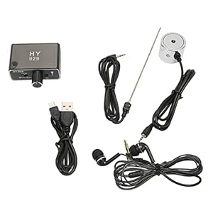 Water Leakage Detector,Professional High Strength Dual Probes Pipeline Leak Detection Tool with Headphone for Water Pipes/Cement Pipes/Steel Pipes(#1)