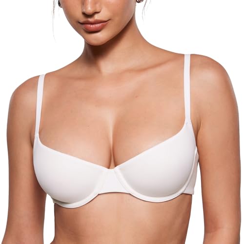 Image of INLYRIC Women's Unlined Balconette Bra Demi Underwire