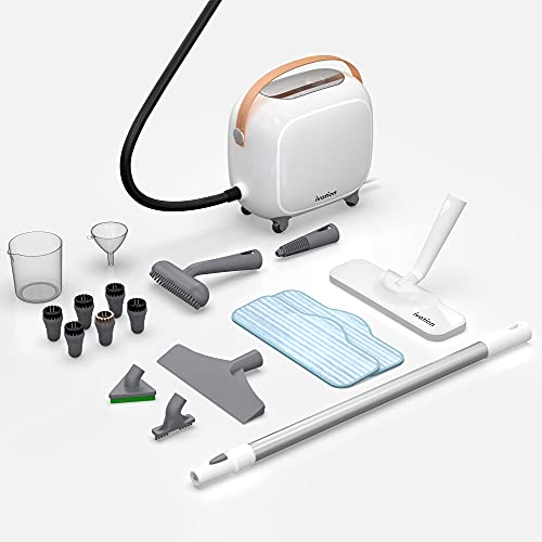 Ivation All In One Household Steam Cleaner With 17 Accessories, Multi-Purpose Chemical-Free Cleaning And Sanitizing System For Floor, Bed Bugs, Clothes, Ovens, Curtains And Carpet #TOP3