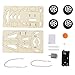 Rosilesi 1 * Kit de Carreras de Bricolaje - Juguete de Experimento científico Modelo de Carreras de Bricolaje eléctrico para niños