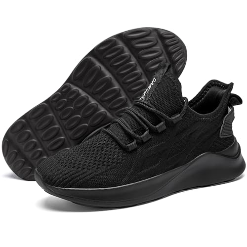 Mens Running Shoes Tennis Walking Gym Workout Slip On Athletic Fashion Sneakers Lightweight Breathable Sports Jogging Casual Shoe 6