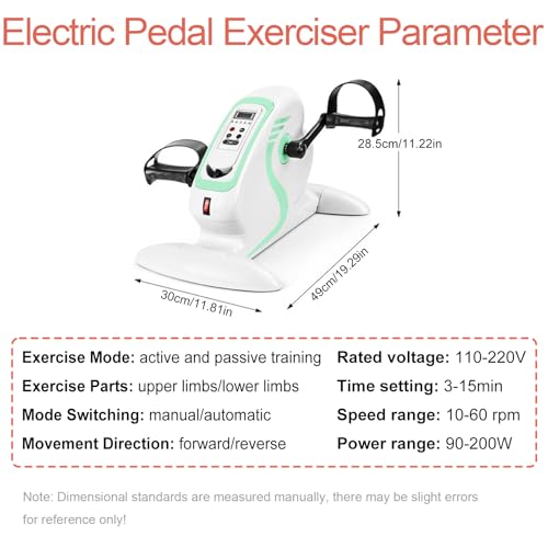 Mini vélo de rééducation électrique à utiliser allongé sur son lit - 3