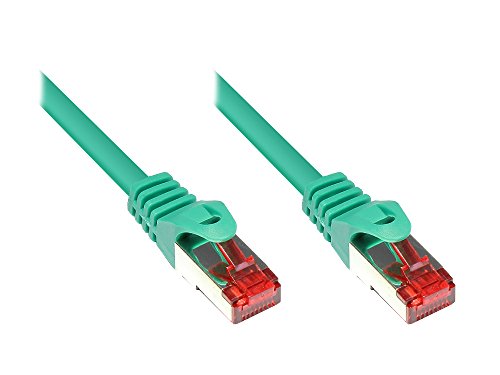 Câble de réseau Cat6 RJ-45 50m ethernet blindé S/FTP vert pour routeur commutateur