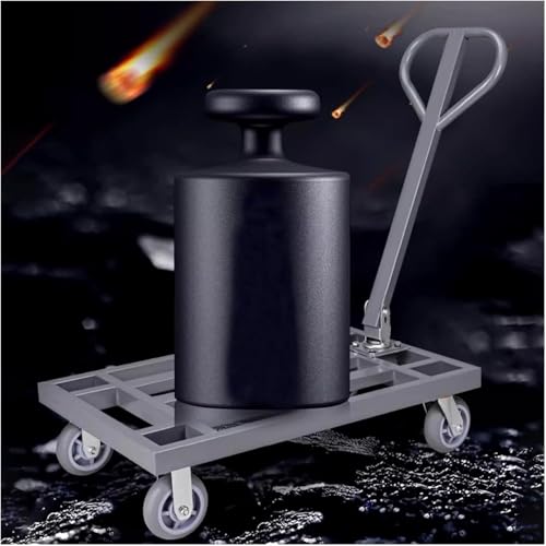 Carretilla plegable de mano con ruedas de 6 pulgadas miniatura 1