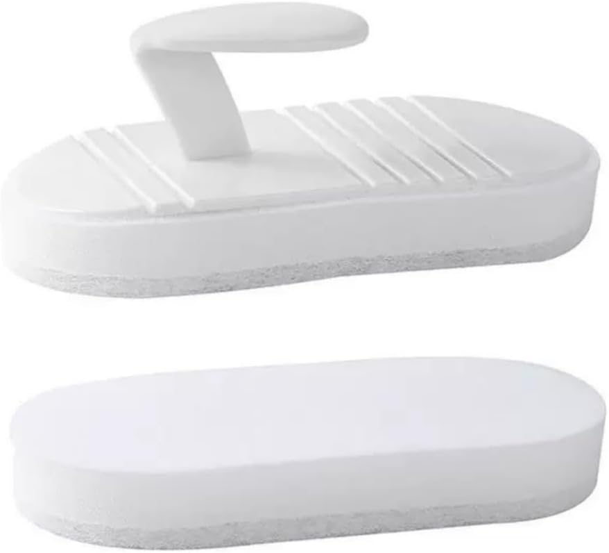 Cleaning Brush Set with Scraper Pad for Removing Grime Ideal for Pool Walls, bathrooms, Tile Grout, Floors, bathtubs, Showers, and Kitchen Surfaces
