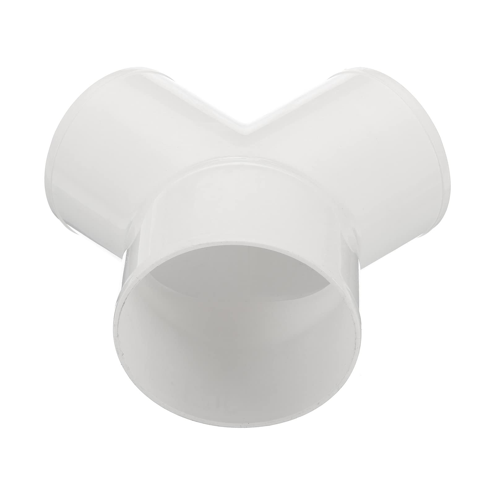PATIKIL 4" to 3" 3 Way Duct Splitter Reducer - Image 3