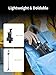 AOCHUAN Gimbal Stabilizer for Smartphone, 4 in 1 Phone Gimbal w/360° Rotation for iPhone/Andriod Sefie Stick Tripod w/Auto Face Tracking and Wireless Remote for TIK Tok YouTube Vlogging-M1 Pro Black