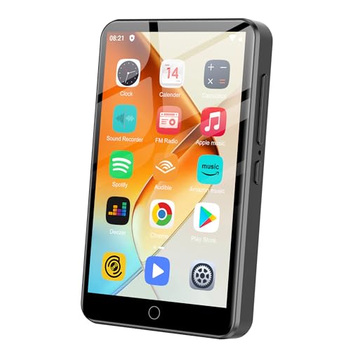 Image of 80GB MP3 Player with Bluetooth and WiFi, Spotify Music Player, Hi-Res Lossless Audio MP4 Player, 4.02 Inch HD Touchscreen, Supports Spotify, Amazon Music, Audible