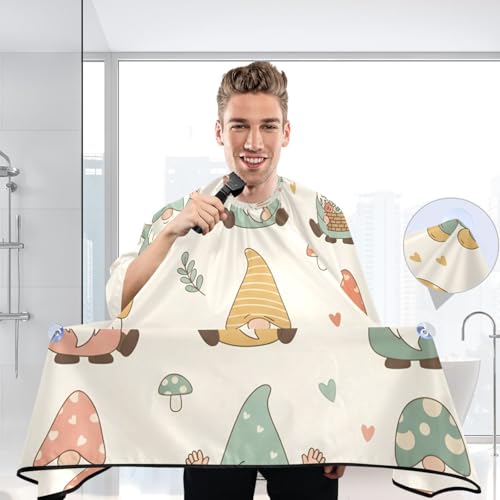 Capa de Corte de Pelo Profesional Impermeable con Cierre Ajustable miniatura 6