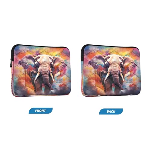Funda para portátil de 13-14 pulgadas con tejido impermeable miniatura 2