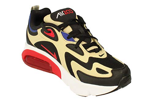 Nike Air Max 200 GS Running Trainers AT5627 Sneakers Shoes (UK 5 US 5.5Y EU 38, Team Gold University red Black 700)4