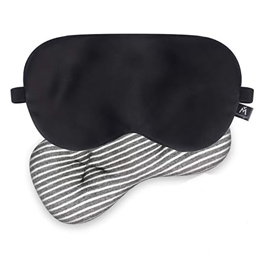 Mavogel Silk Sleep Eye Mask - Removeable Soothing Eye Pillow, Cold Therapy for Headache/Migraine Relief/Sinus Pain/Puffy Dry Eyes, Cooling Eye Mask, Compress Mask