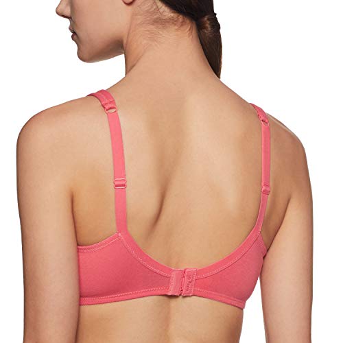 Image of Amante Every de Blue Solid Non-Wired Non Padded Everyday Bra