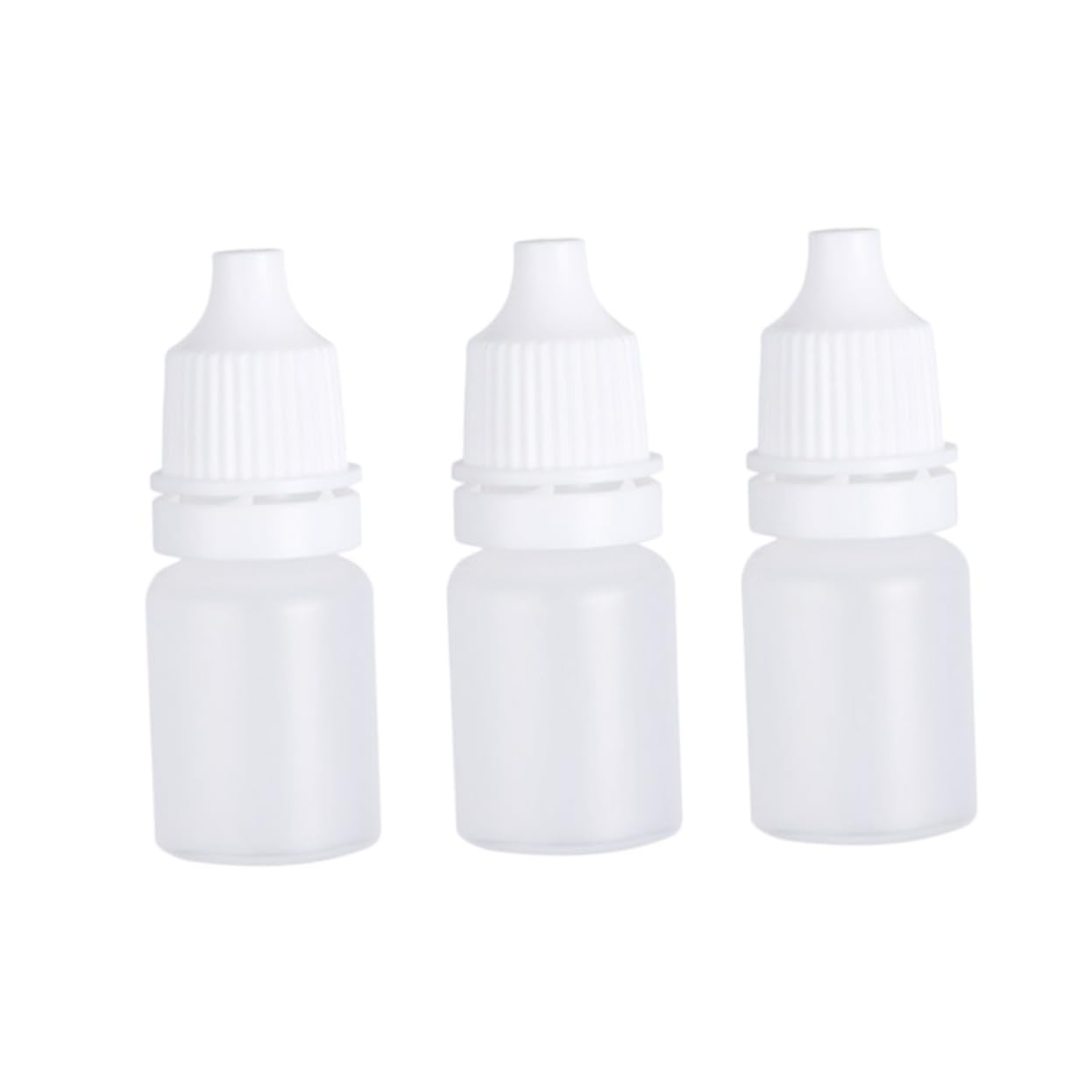 Cabilock 2sets 5ml Plastic Dropper Bottles Empty Liquid Dropper Bottles for Eye Drops 6pcs*2