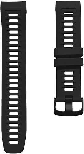 Miniatura 8 de Threeeggs Correa de repuesto compatible con Garmin Instinct, 0.866 in, accesorio de reloj inteligente, correa de silicona suave para Garmin Instinct