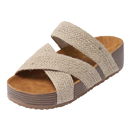 Pantoufles et sandales de randonnée femme pour marche estivale