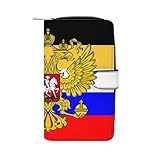 Russia Flag Fashion Wallet Credit Card Holders Large Wristlet Handheld Coin Pockets