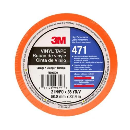 3M VINYL TAPE 471MODEL FLOOR MARKING, SAFETY TAPE Pack of 1 SIZE -2 INCH 33 METER ROLL ORANGE COLOUR (B0CL3KH812) Amazon Price History, Amazon Price Tracker