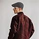 Schiebermütze für Herren, Klassische Karierte Baskenmütze, Flacher Mütze, Verstellbare Entenschnabelmütze, Damen-Baskenmütze, Coole Mädchen Vintage-Winter Mützen, Einheitsgröße, Unisex Schwarz