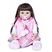 55 Cm Corpo Completo Bambola Bambola Rinata Rinascita Bambino Ragazza Usura Rosa Coniglio Vestito Set Bambola IFELLY Vero Tocco Morbido