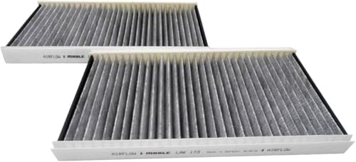 Filtro de carbón activado bactericida MAHLE LAO 173/S de 330mm de longitud