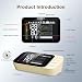 JACKBOOM Blood Pressure Monitor for Home Use, Automatic Upper Arm Blood Pressure Machine with 250 Readings Memory for Two Users