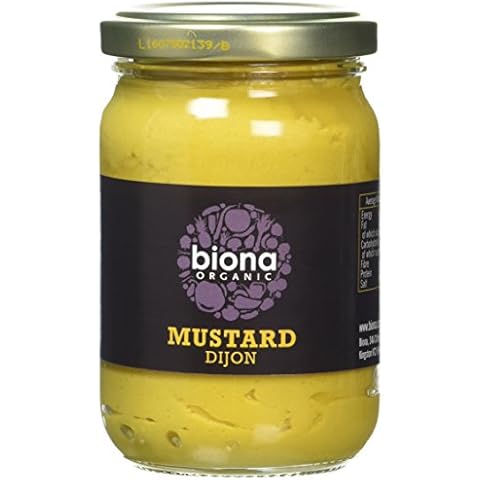 Biona Organic Dijon Mustard, 200g Jar Cover