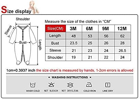 Miniatura 8 de MAMIMAKA Mameluco de una pieza con pies para bebés y niños pequeños, ropa de bebé, ropa de juego para bebés, niñas y niños recién nacidos