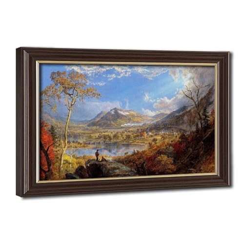 Toile Viaduc Starrucca Cropsey pour décorer un bureau professionnel avec élégance