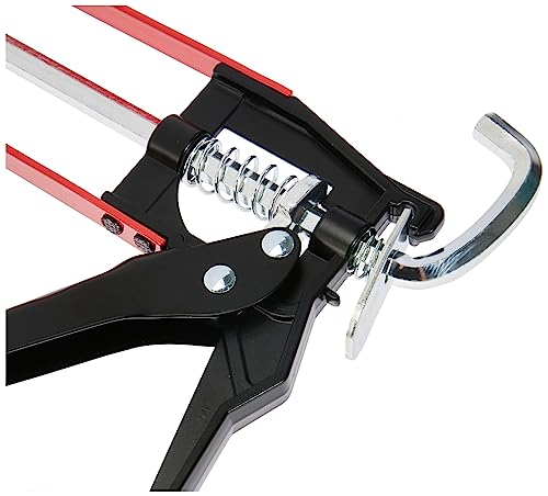 KS Tools 980.1055 Kartuschenpistole Skelett 9 Zoll für 310ml Kartuschen, 1 Fã¼Hrungsschiene