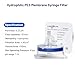 Locofiltr Syringe Filters PES Membrane, Sterile, 33mm Diameter, 0.22um Pore Size, Hydrophilic Filtration, Individually Packed, Pack of 10