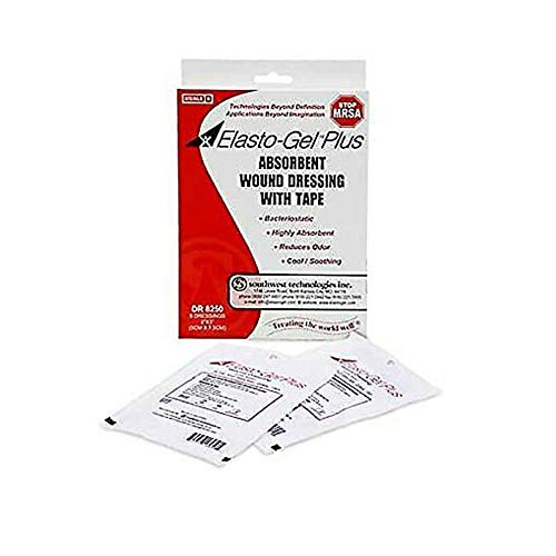 Elasto-Gel Sterile Wound Dressing With Tape 4