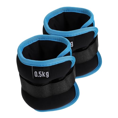 UKCOCO 2 Piezas Corriendo Saco De Arena Pesas Para Para Entrenamiento De Fuerza Pesas De Tobillo Ajustables Pesas Para Tobillos y Pesas De Fitness Paño De Buceo