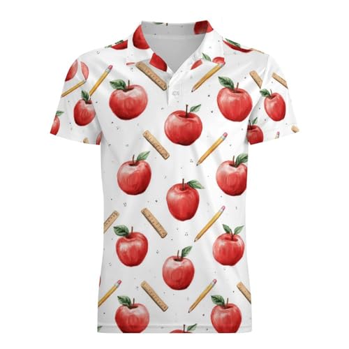 Boys' Classic Polo Shirts Short Sleeve Moisture-Wicking Golf & Tennis Shirts for Youth Teens Cactus Cute4