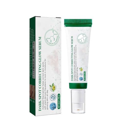 Dark Spot Correcting Glow Serum Niacinamide Dark Spot Remover For Face Serum Dark Spot Correcting Glow Serum with 5% Niacinamide & Rice Bran Hydrating and Moisturizing (1pcs)