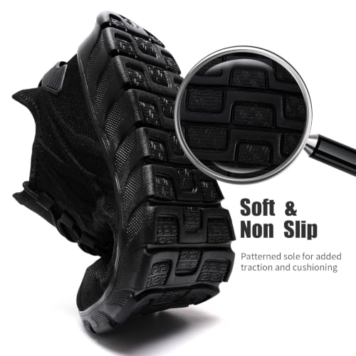 Image of Mens Running Shoes Slip On Tennis Walking Sneakers Gym Athletic