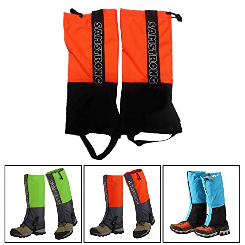 2x de Caminhada Na Neve, Polainas de Bota, Protetor de Pés Ao Ar Livre,