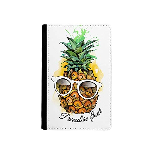 Étui portefeuille pour passeport à motif tropical et lunettes de soleil pour voyage