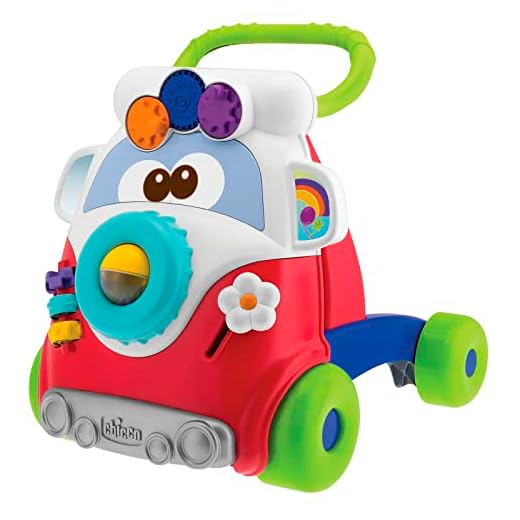 Chicco Happy Hippy - Andador Primeros Pasos con Actividades manuales, Divertido diseño Hippy