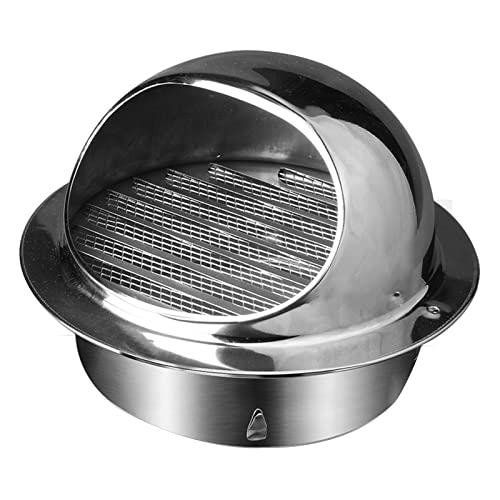 Rejilla redonda con nariz de toro y cubierta de ventilación para extractor exterior 2