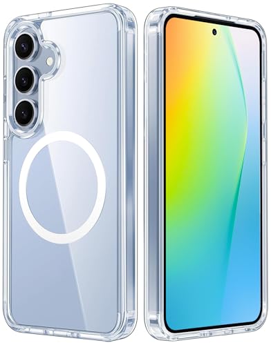 Coque Samsung S24 FNTCASE transparente magnétique antichoc