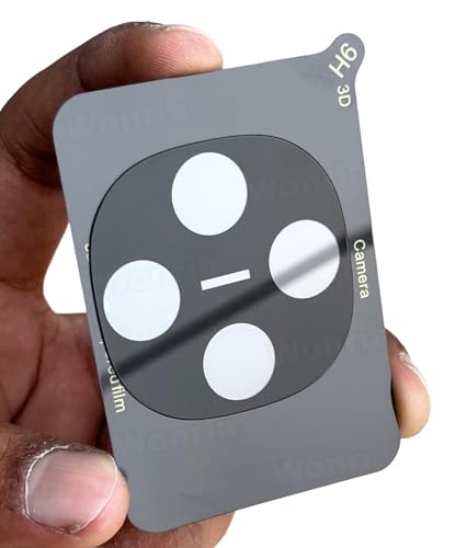 Image of Pack 1- Back Camera Lens Protector for Oppo F31 Pro 5G [3D Premium] Camera Glass Protector (Black)