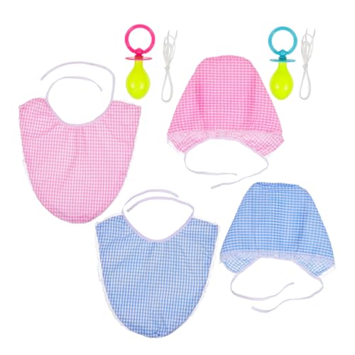 BESTonZON 2 Ensembles vêtements drôles pour bébé Costume de bébé drôle Set de déguisement pour adultes Accessoires de déguisement amusants tenues de...