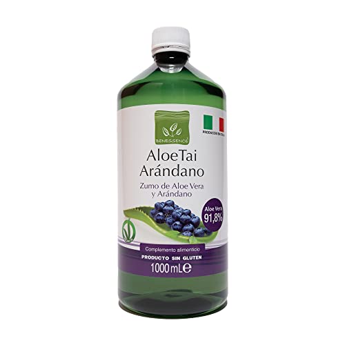 Benessence - Jugo De Aloe Vera y Arándano - 1 L