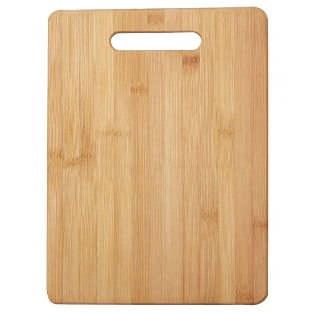 Image of Chopping Board for The Kitchen, Bamboo Chopping Board Set, 4 Different Sizes of Bamboo Wood Chopping Boards for The Kitchen (13X10)