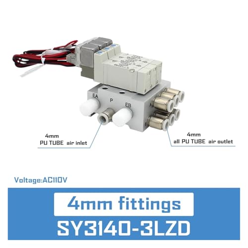 Électrovanne SY3140 commande électronique pour bloc de distribution 5 stations - 3