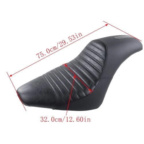 Cojín de asiento bajo Fastback con acabado premium para R18 clásica 6