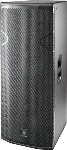 DAS Audio 10431030 Model VANTEC-215 2-Way Passive Full Range Loudspeaker, Black; Birch Plywood Cabinet; 2 x 15 FV Series Loudspeakers; 1