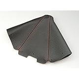 シフトブーツ_マニュアル車〈本革製〉(ブラック／レッドステッチ)[NA、MTロードスター用]