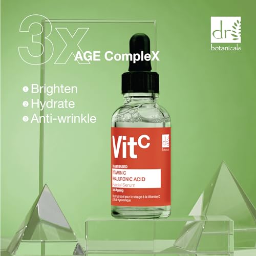 Dr BOTANICALS 5% Vitamin C, 2% Hyaluronic Acid Facial Serum, 30 ml (Pack of 1) - Image 2